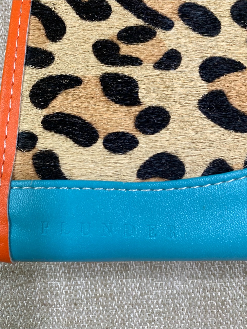Plunder Pink, Turquoise & Red Colorblock Wallet - Picture 5 of 5